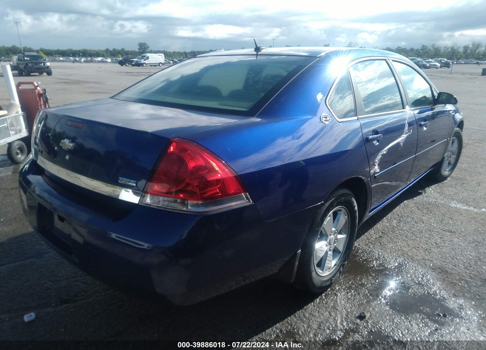 2007 CHEVROLET IMPALA LT VIN: 2G1WT58K479187269