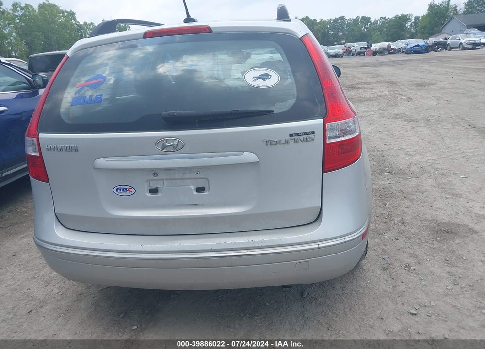 2012 HYUNDAI ELANTRA TOURING GLS VIN: KMHDC8AE5CU153936