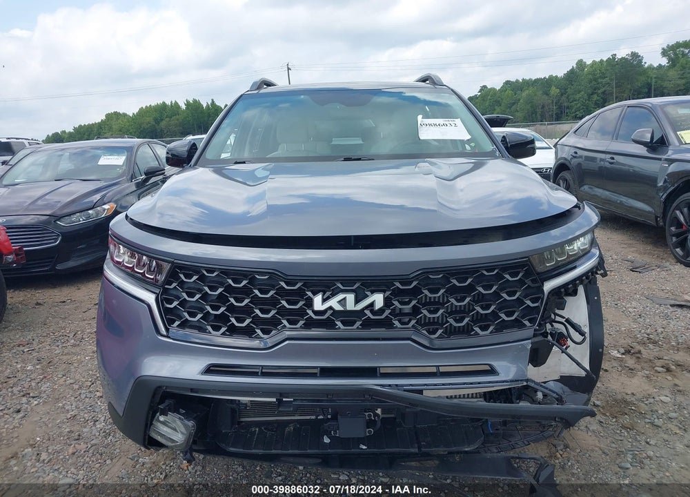 2022 KIA SORENTO X-LINE EX VIN: 5XYRHDLF8NG160071