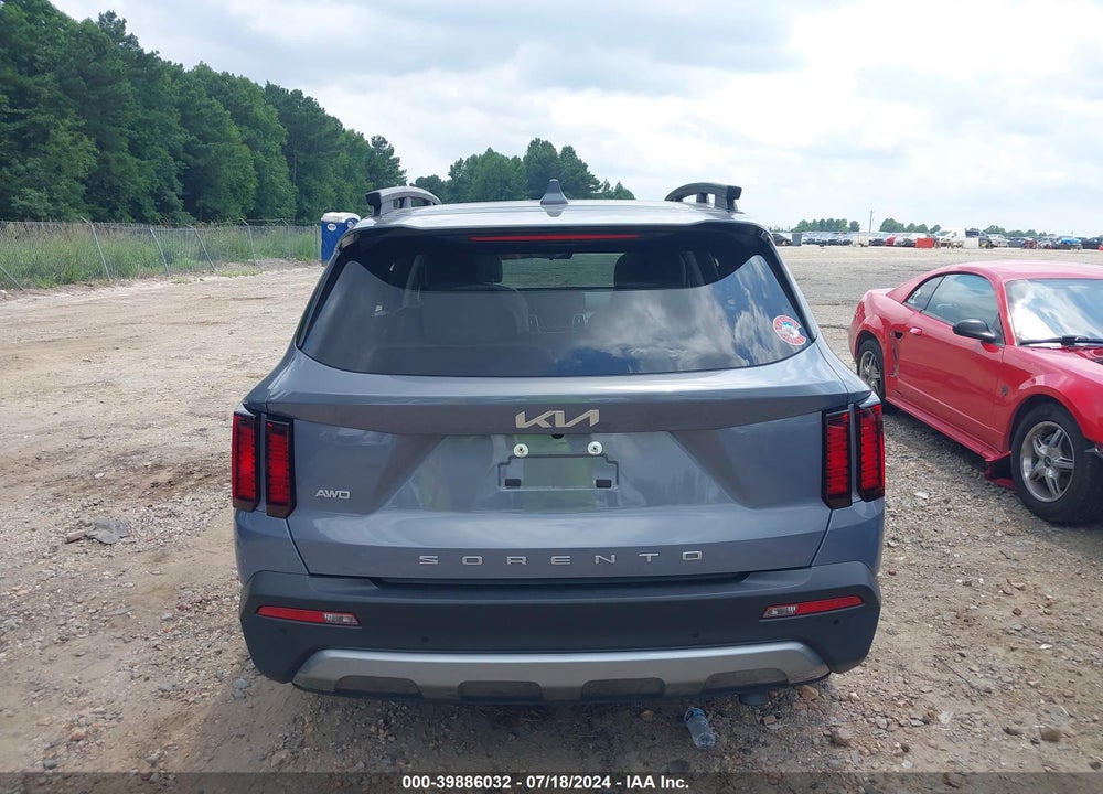 2022 KIA SORENTO X-LINE EX VIN: 5XYRHDLF8NG160071
