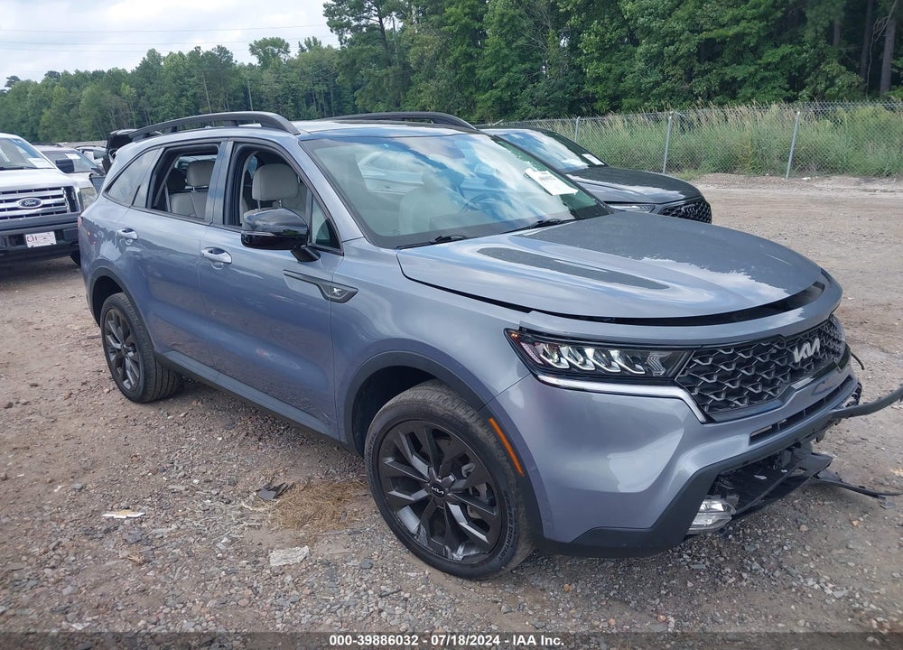 2022 KIA SORENTO X-LINE EX VIN: 5XYRHDLF8NG160071