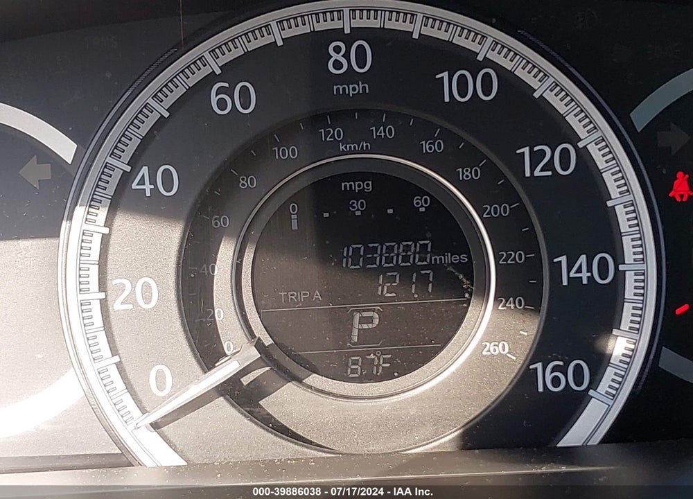2014 HONDA ACCORD LX VIN: 1HGCR2F35EA193720