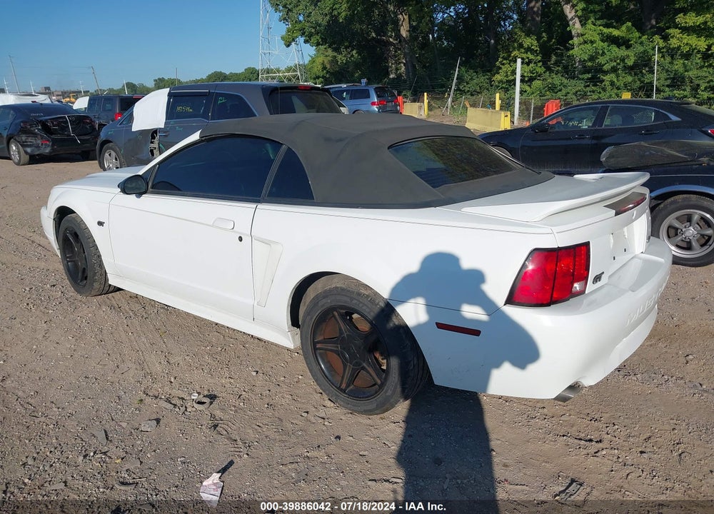 2000 FORD MUSTANG GT VIN: 1FAFP45X6YF206148