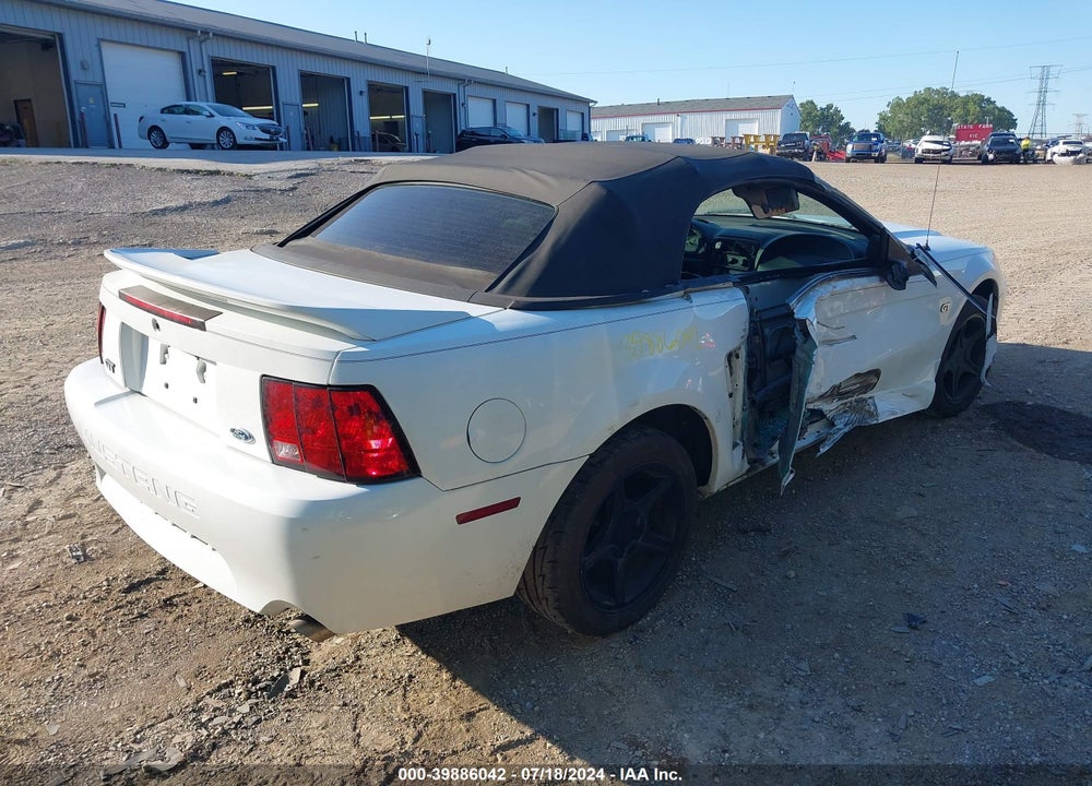 2000 FORD MUSTANG GT VIN: 1FAFP45X6YF206148