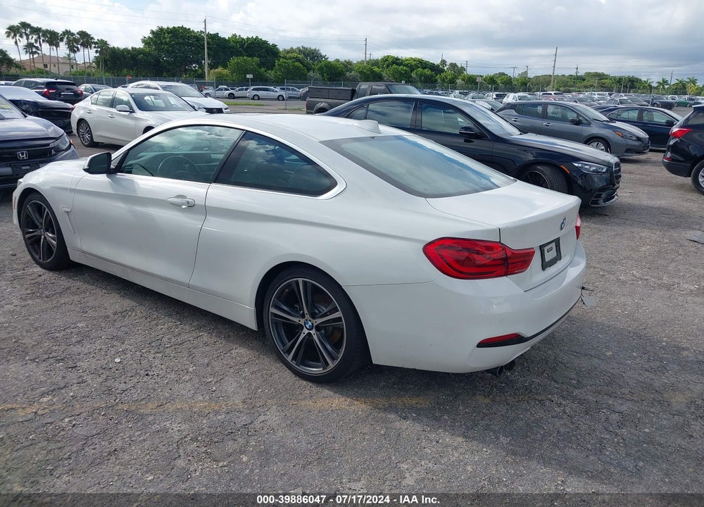 2019 BMW 430I VIN: WBA4W3C55KAF92789