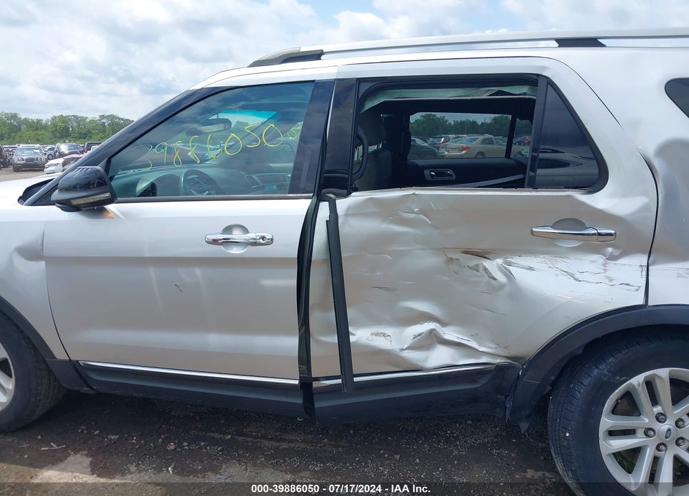 2013 FORD EXPLORER XLT VIN: 1FM5K8D88DGA20875