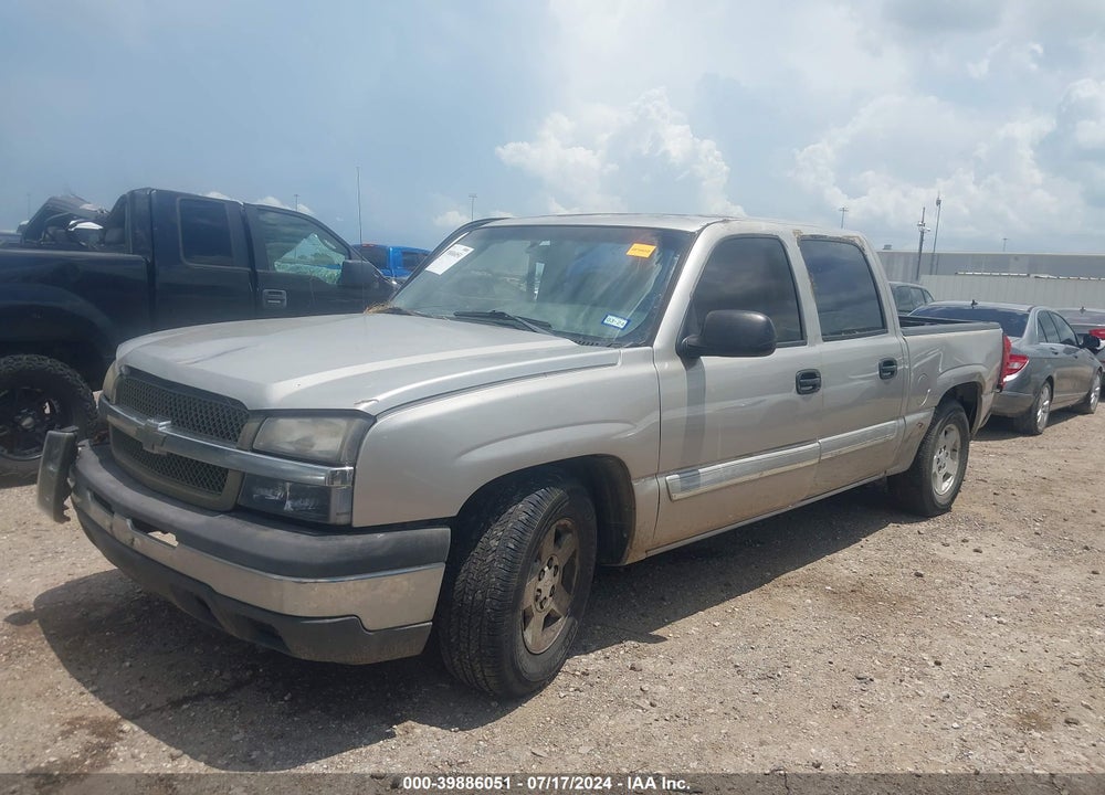 2005 CHEVROLET SILVERADO 1500 LS VIN: 2GCEC13T151280614