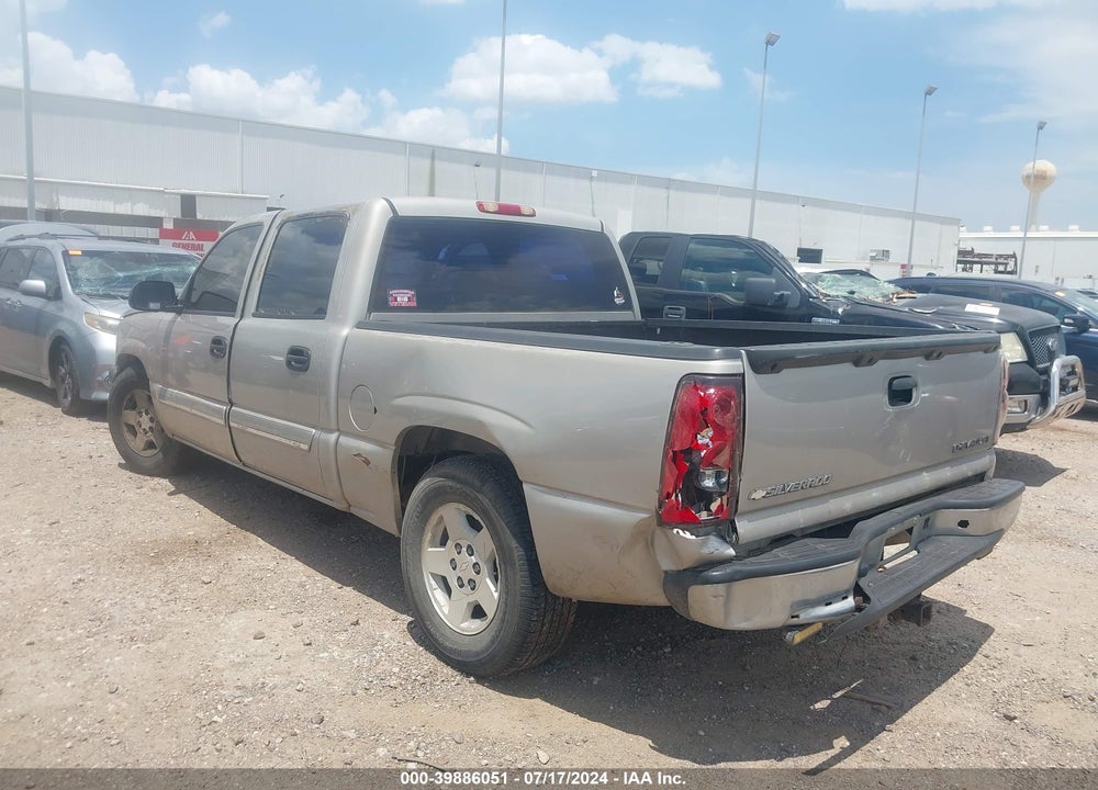 2005 CHEVROLET SILVERADO 1500 LS VIN: 2GCEC13T151280614