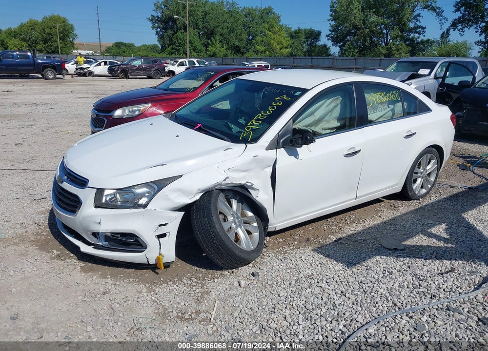 2015 CHEVROLET CRUZE LTZ VIN: 1G1PG5SB9F7170601