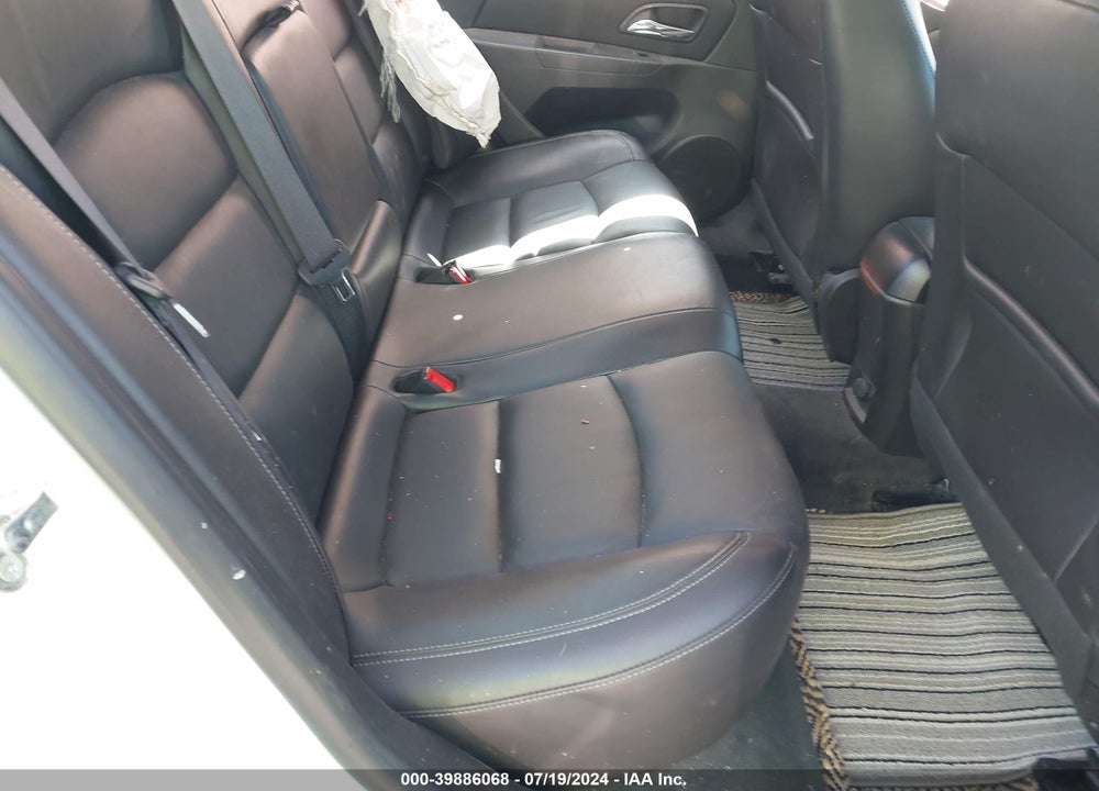 2015 CHEVROLET CRUZE LTZ VIN: 1G1PG5SB9F7170601