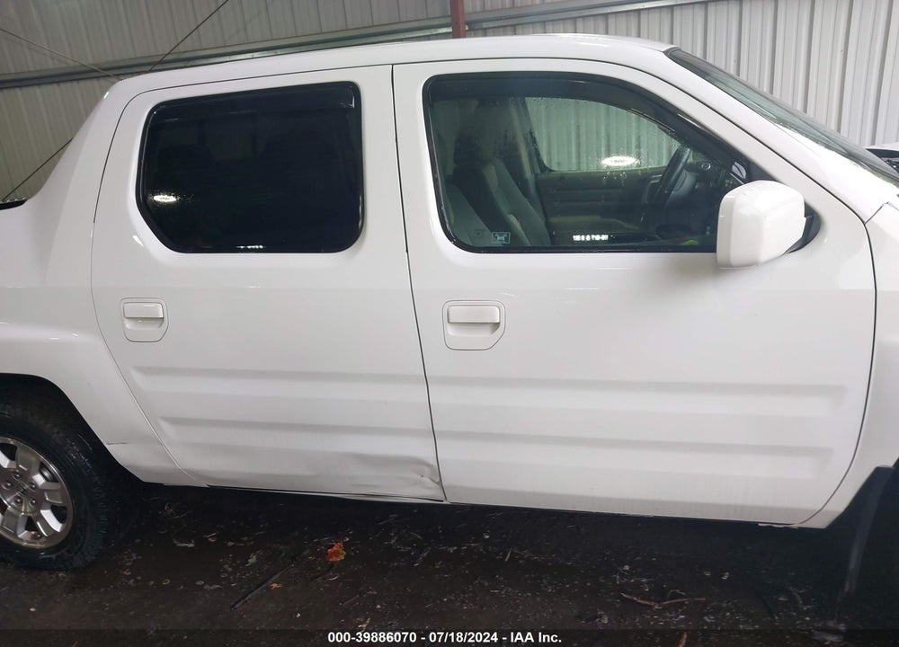 2007 HONDA RIDGELINE RTS VIN: 2HJYK16417H514096