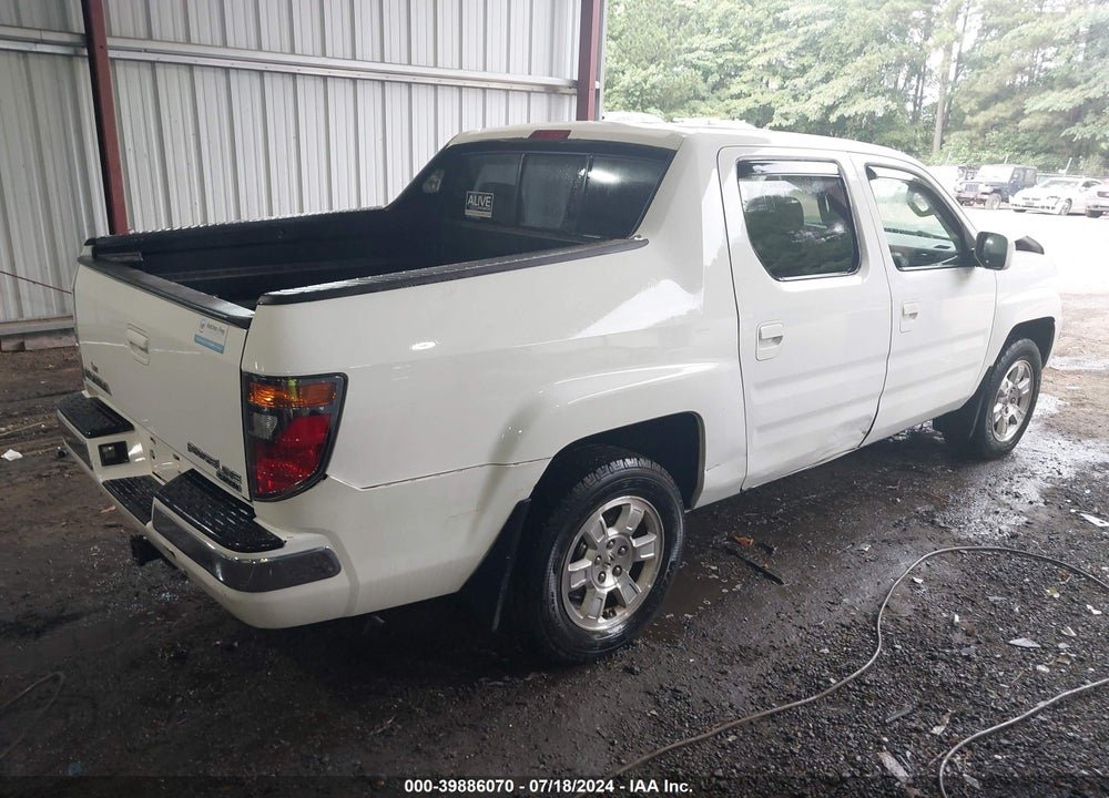 2007 HONDA RIDGELINE RTS VIN: 2HJYK16417H514096