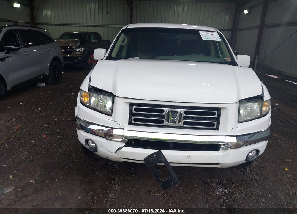 2007 HONDA RIDGELINE RTS VIN: 2HJYK16417H514096