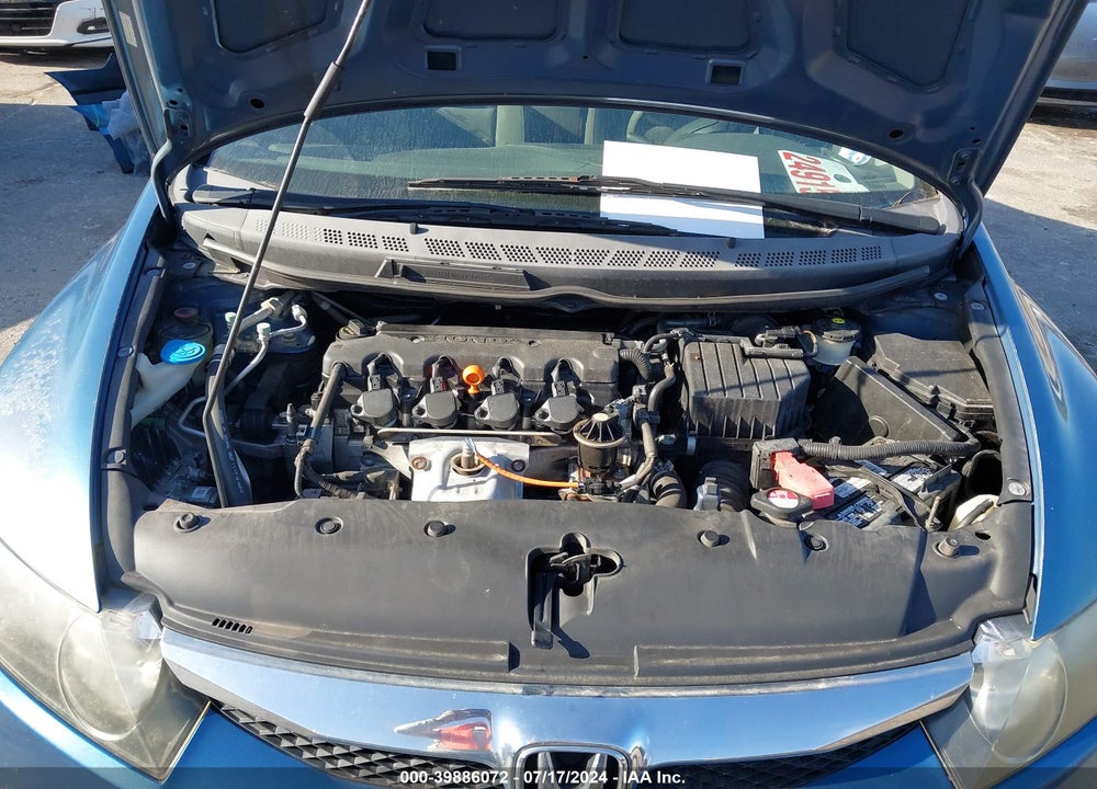 2009 HONDA CIVIC LX VIN: 2HGFA165X9H501228