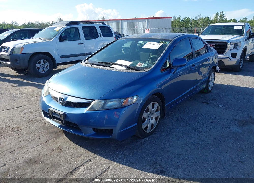 2009 HONDA CIVIC LX VIN: 2HGFA165X9H501228
