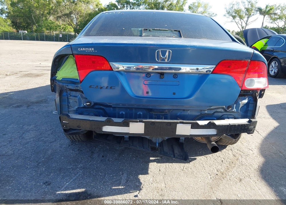 2009 HONDA CIVIC LX VIN: 2HGFA165X9H501228