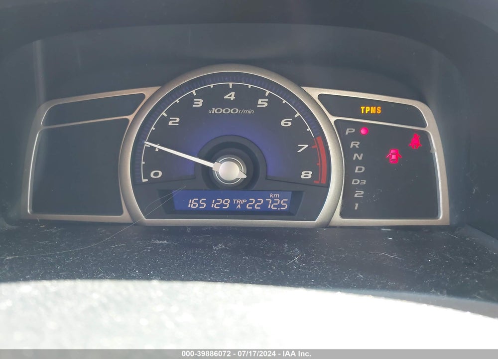 2009 HONDA CIVIC LX VIN: 2HGFA165X9H501228