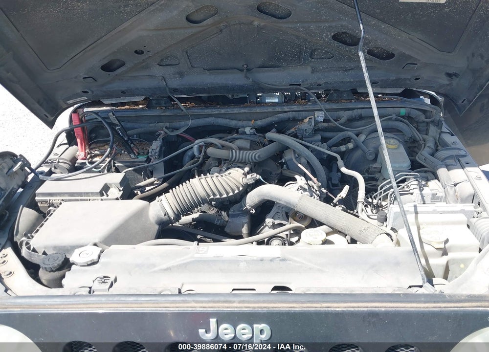 2007 JEEP WRANGLER X VIN: 1J4FA24177L134593