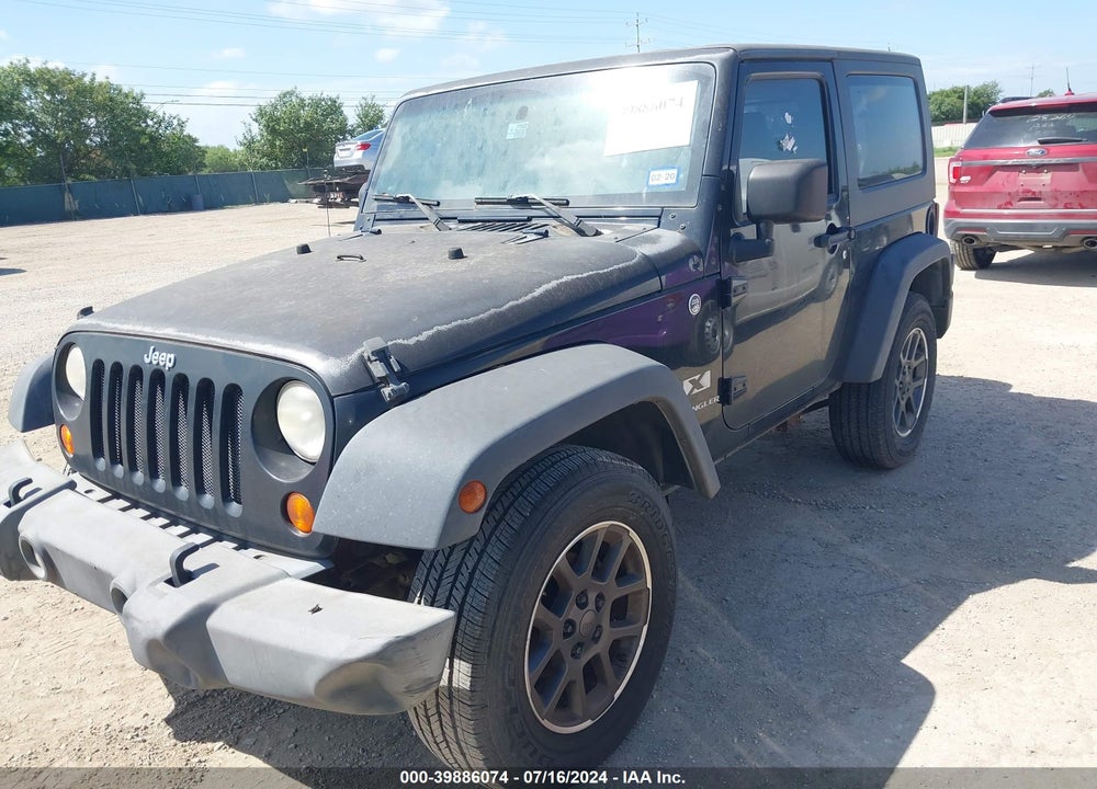2007 JEEP WRANGLER X VIN: 1J4FA24177L134593
