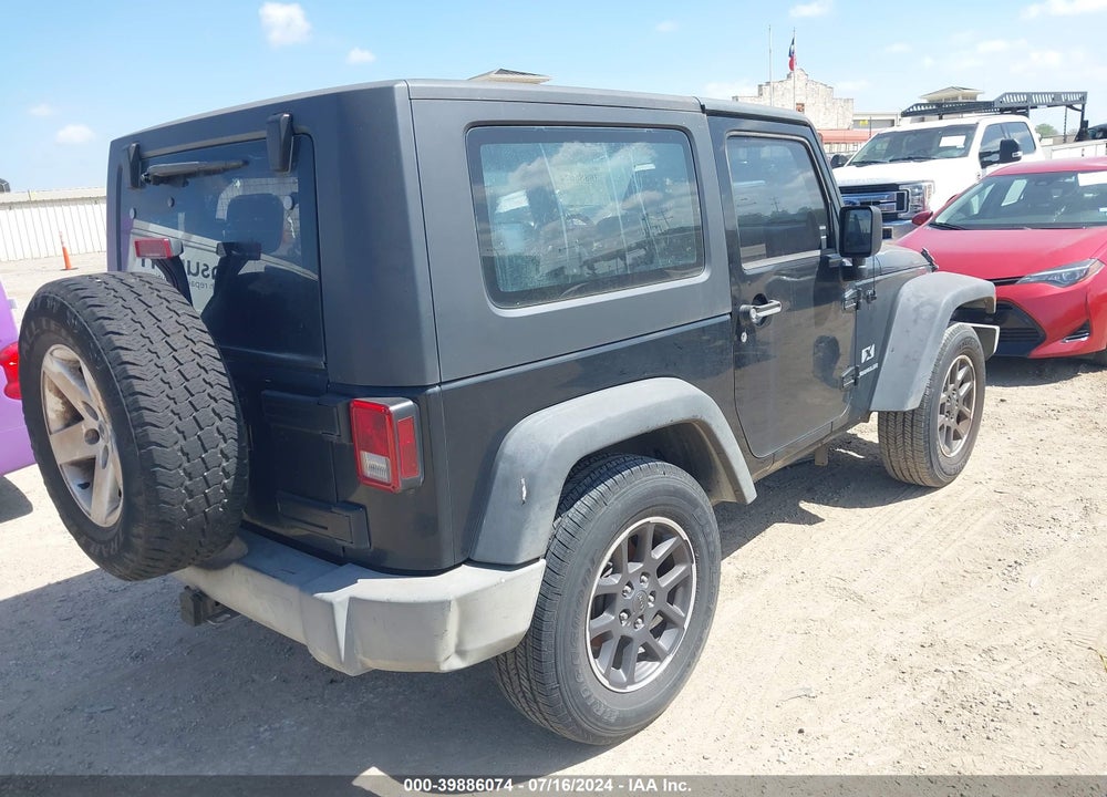2007 JEEP WRANGLER X VIN: 1J4FA24177L134593