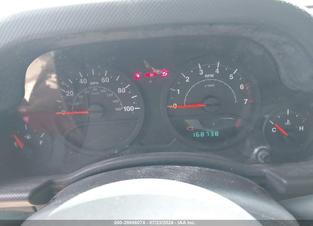 2007 JEEP WRANGLER X VIN: 1J4FA24177L134593