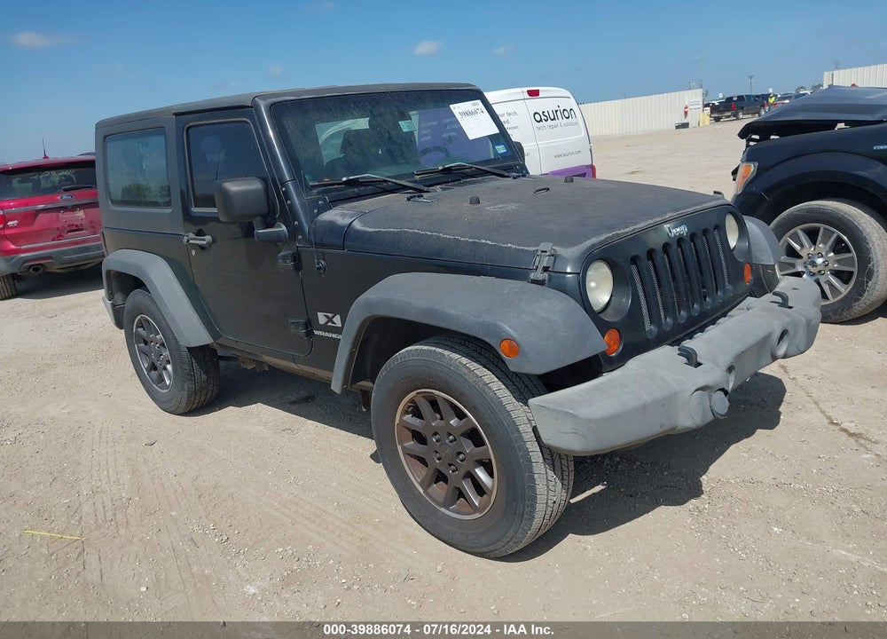 2007 JEEP WRANGLER X VIN: 1J4FA24177L134593