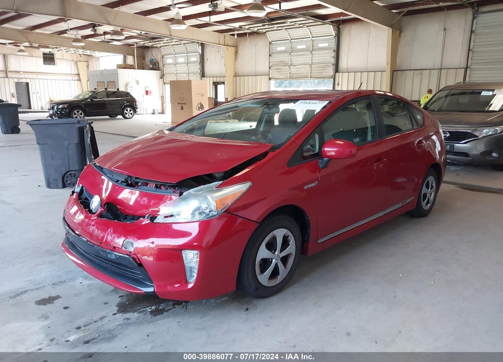 2013 TOYOTA PRIUS TWO VIN: JTDKN3DU7D1690225