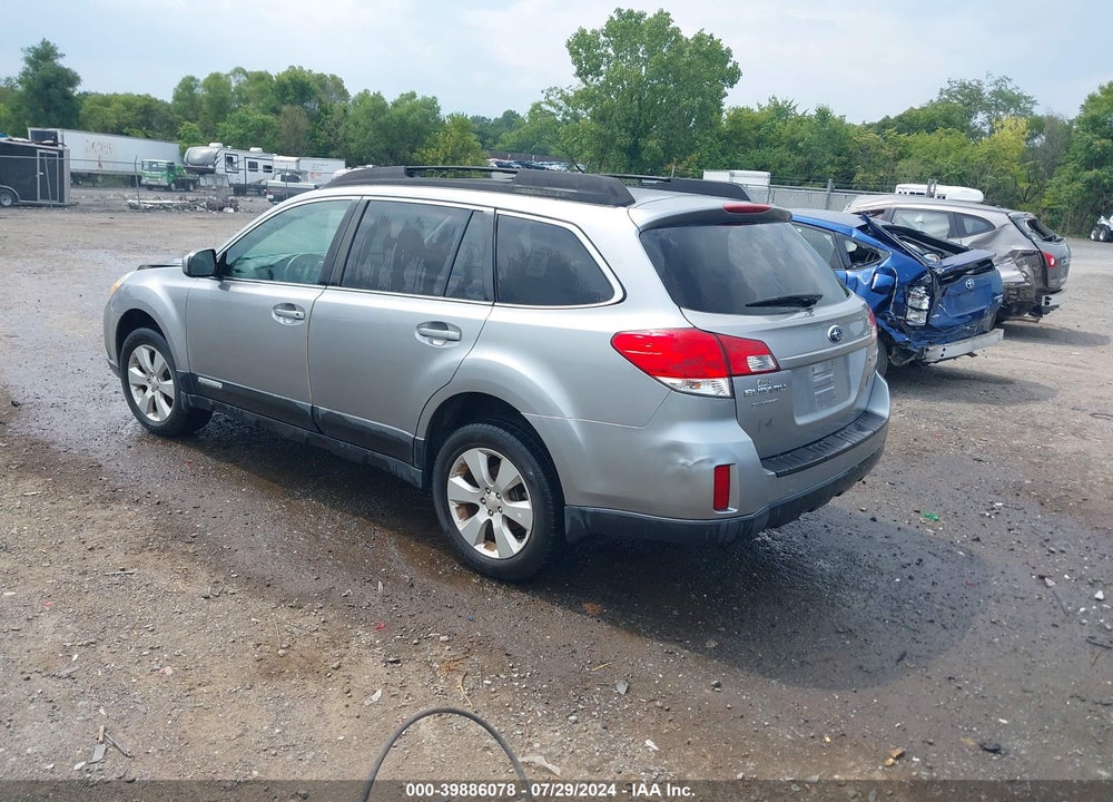 2010 SUBARU OUTBACK 2.5I LIMITED VIN: 4S4BRBKC0A3375786