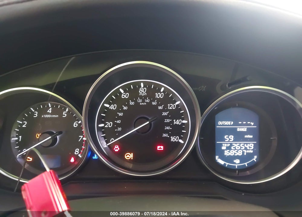 2016 MAZDA 6 I TOURING VIN: JM1GJ1V58G1420616