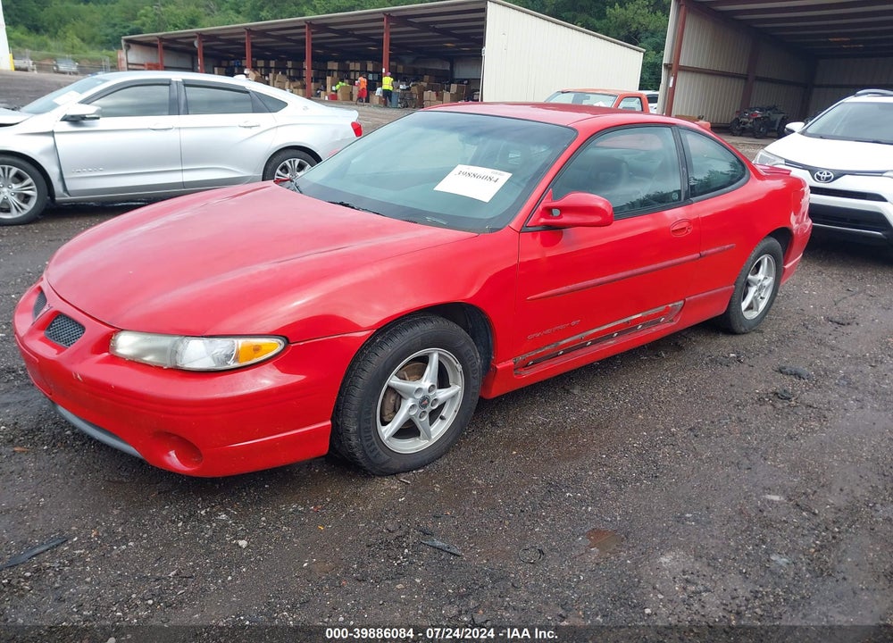 2001 PONTIAC GRAND PRIX GT VIN: 1G2WP12K21F267038