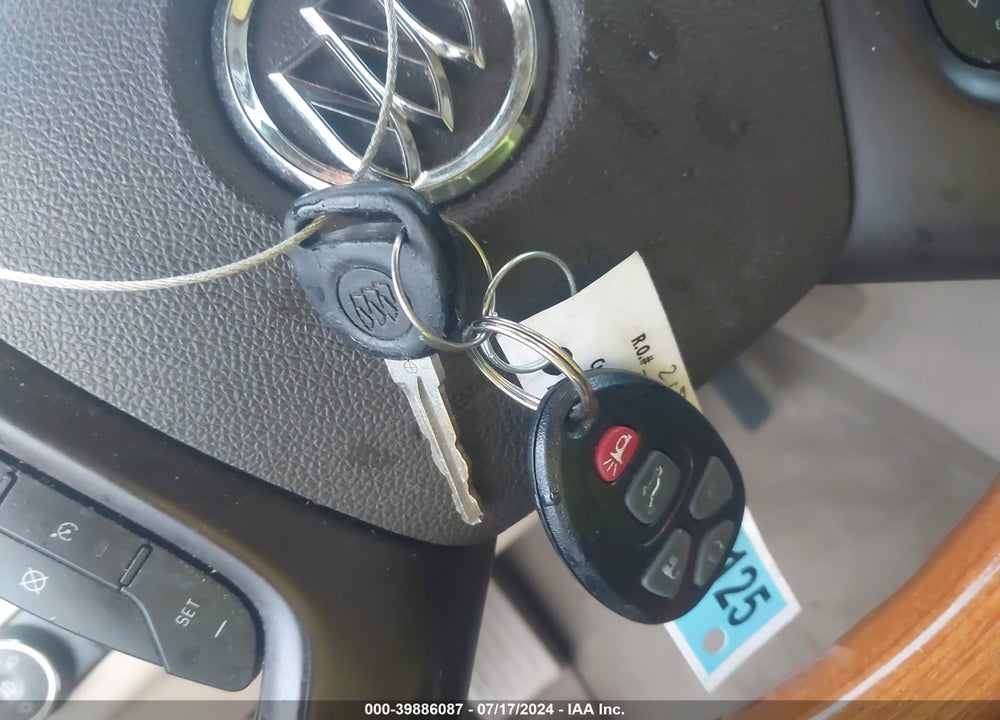 2012 BUICK ENCLAVE LEATHER VIN: 5GAKRCED9CJ122478