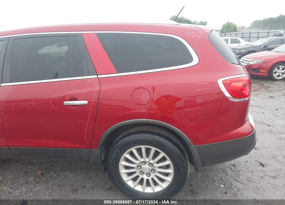2012 BUICK ENCLAVE LEATHER VIN: 5GAKRCED9CJ122478