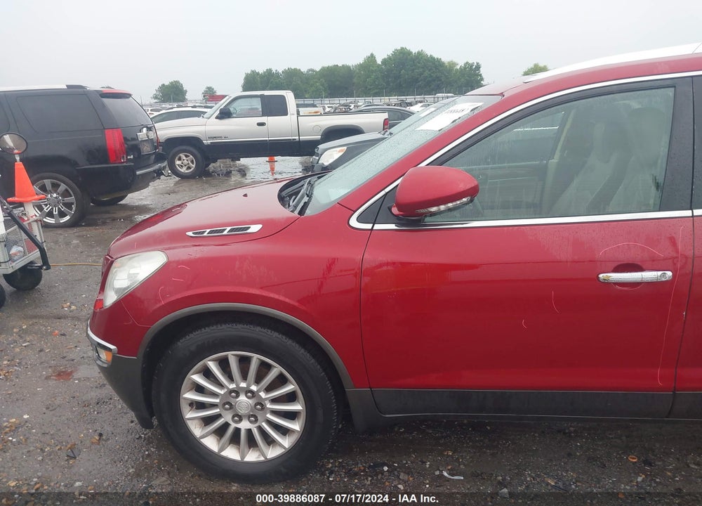 2012 BUICK ENCLAVE LEATHER VIN: 5GAKRCED9CJ122478