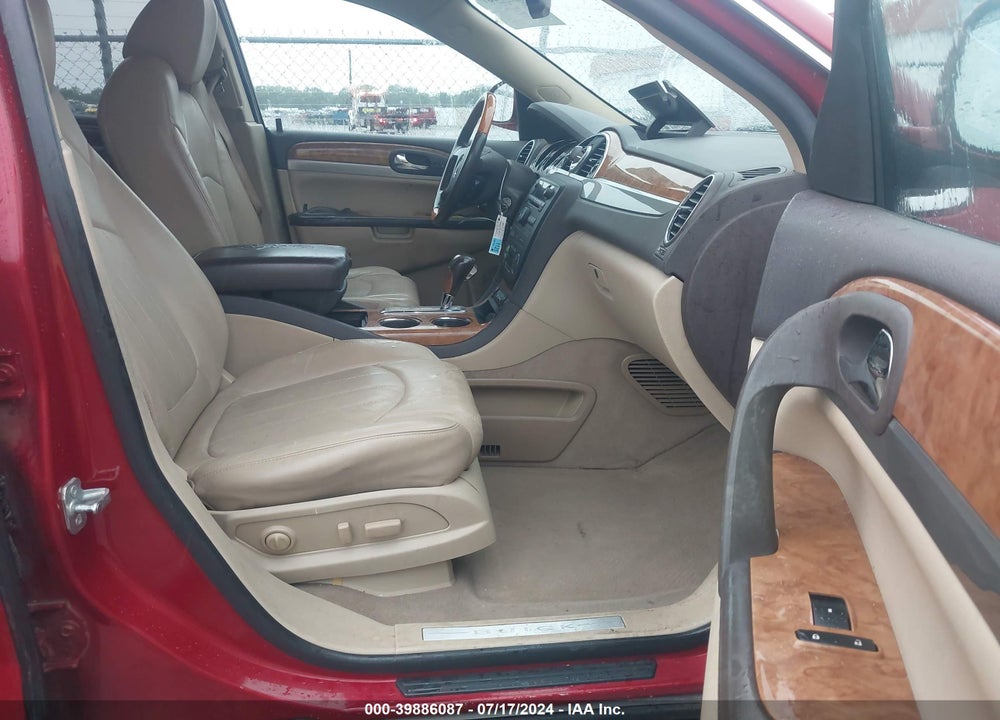 2012 BUICK ENCLAVE LEATHER VIN: 5GAKRCED9CJ122478
