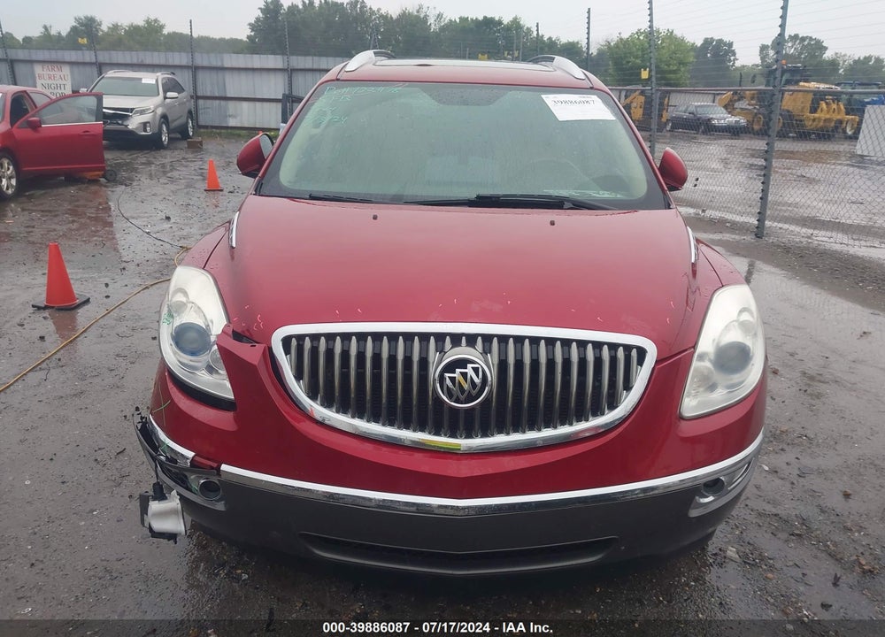 2012 BUICK ENCLAVE LEATHER VIN: 5GAKRCED9CJ122478