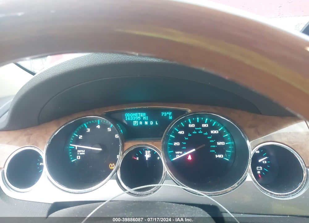 2012 BUICK ENCLAVE LEATHER VIN: 5GAKRCED9CJ122478