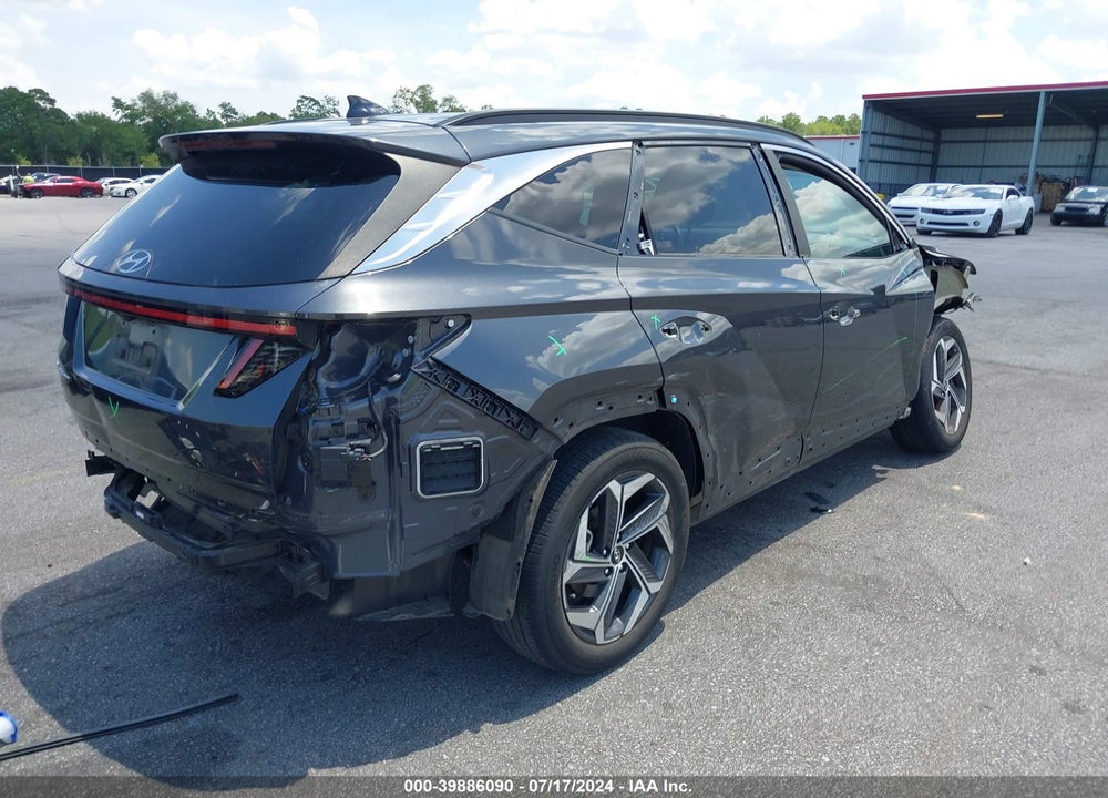 2022 HYUNDAI TUCSON SEL VIN: 5NMJF3AEXNH039491