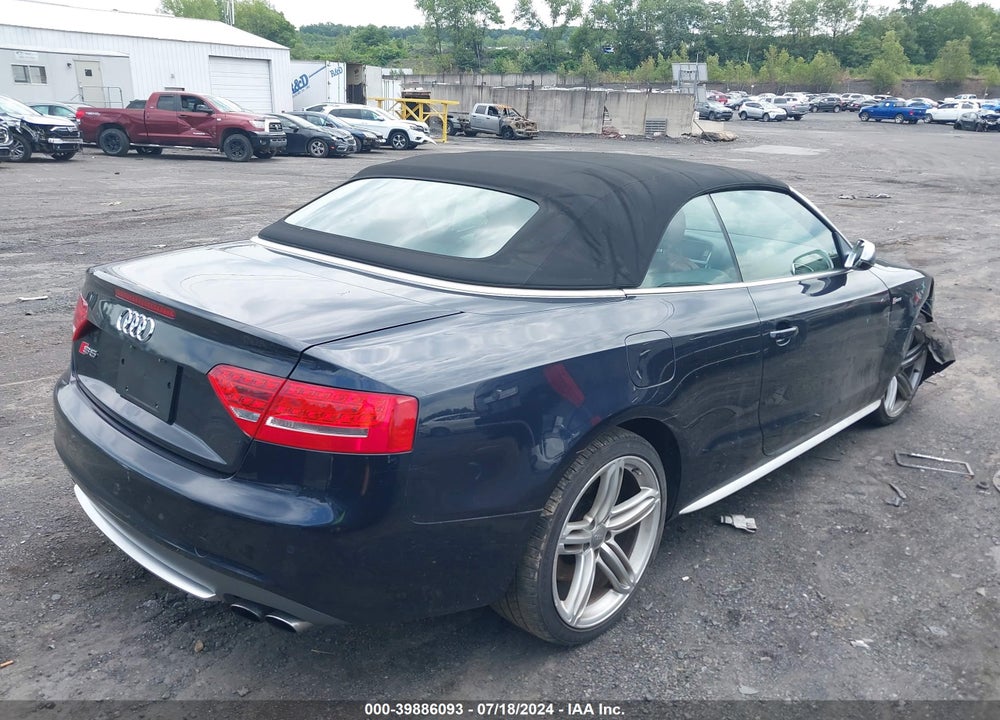 2012 AUDI S5 3.0 PREMIUM PLUS VIN: WAUCGAFH0CN005635