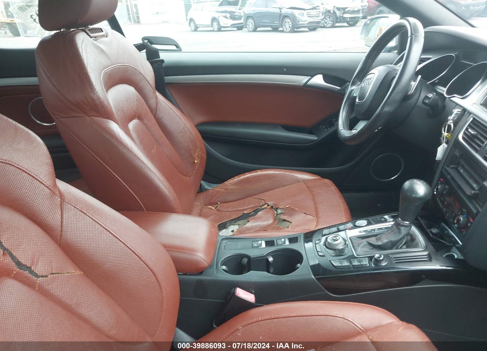2012 AUDI S5 3.0 PREMIUM PLUS VIN: WAUCGAFH0CN005635