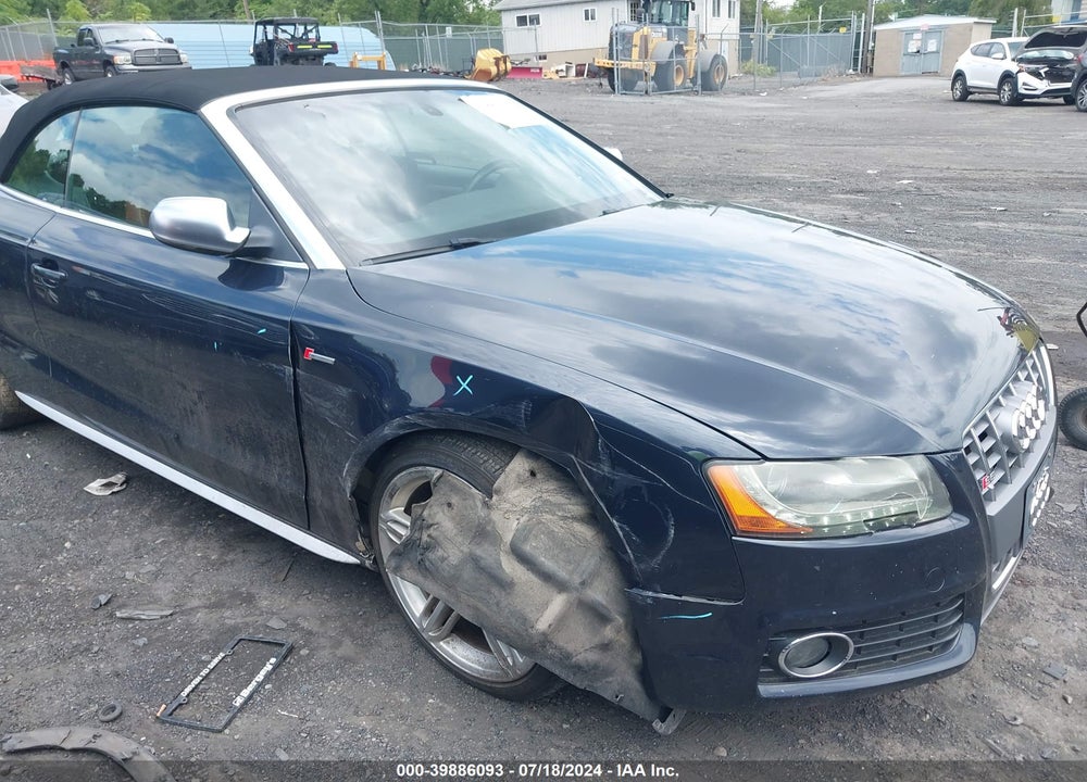 2012 AUDI S5 3.0 PREMIUM PLUS VIN: WAUCGAFH0CN005635