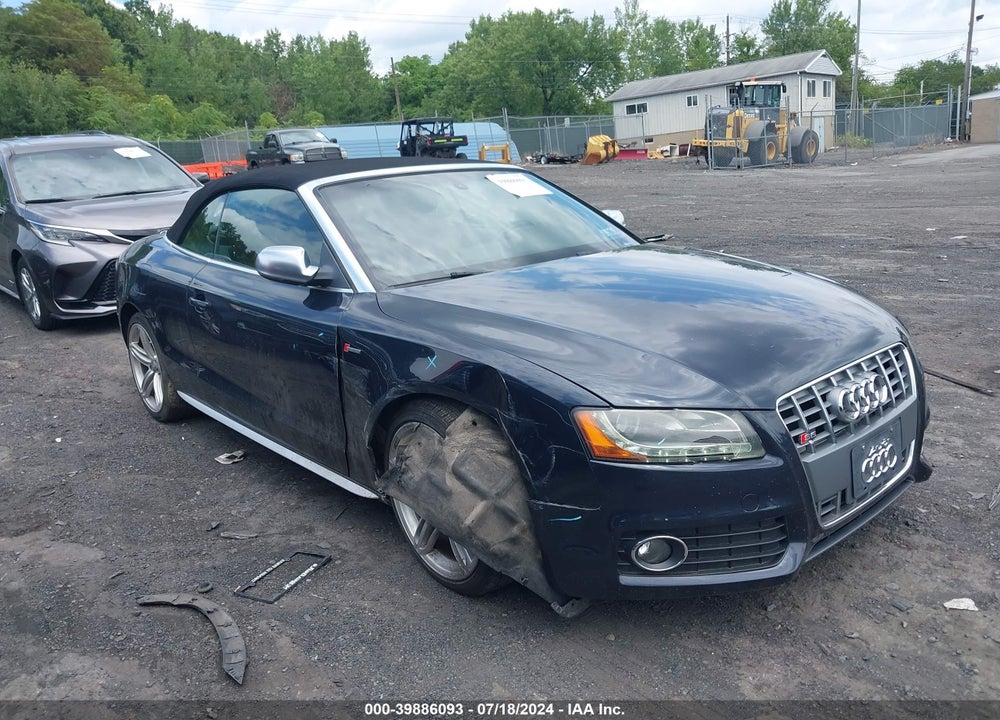 2012 AUDI S5 3.0 PREMIUM PLUS VIN: WAUCGAFH0CN005635