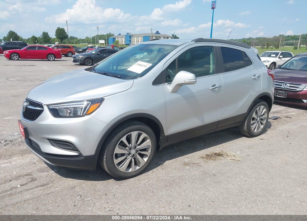2019 BUICK ENCORE FWD PREFERRED VIN: KL4CJASB2KB781717