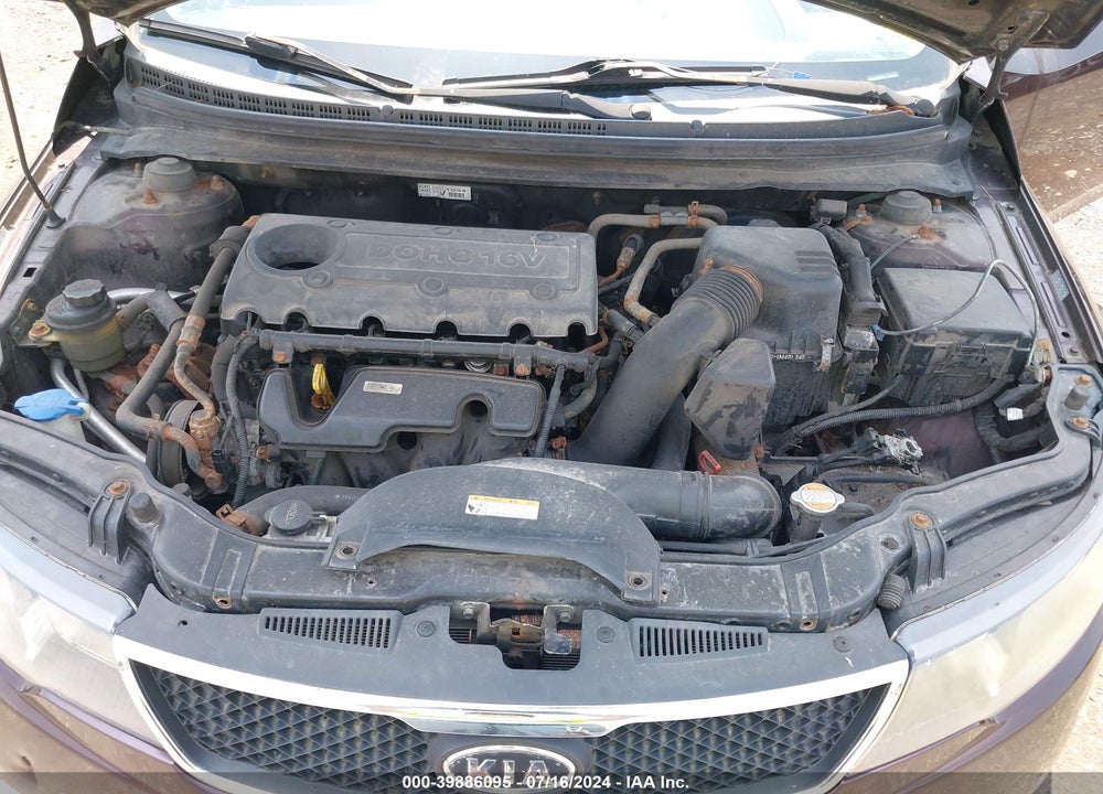 2010 KIA FORTE EX VIN: KNAFU4A22A5299367