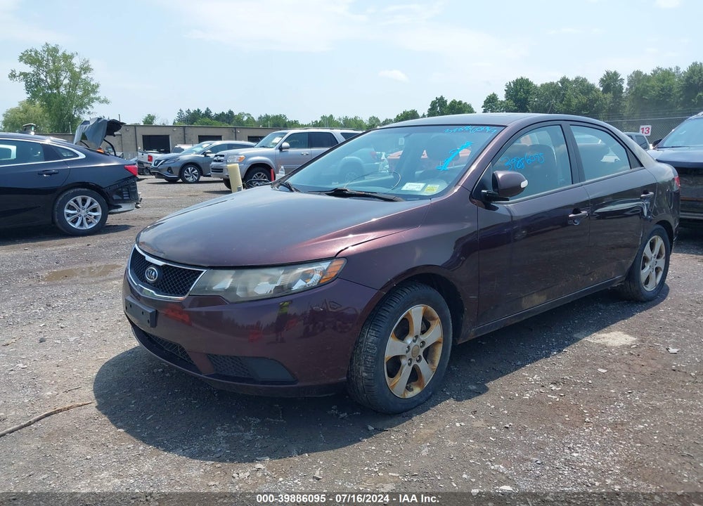 2010 KIA FORTE EX VIN: KNAFU4A22A5299367
