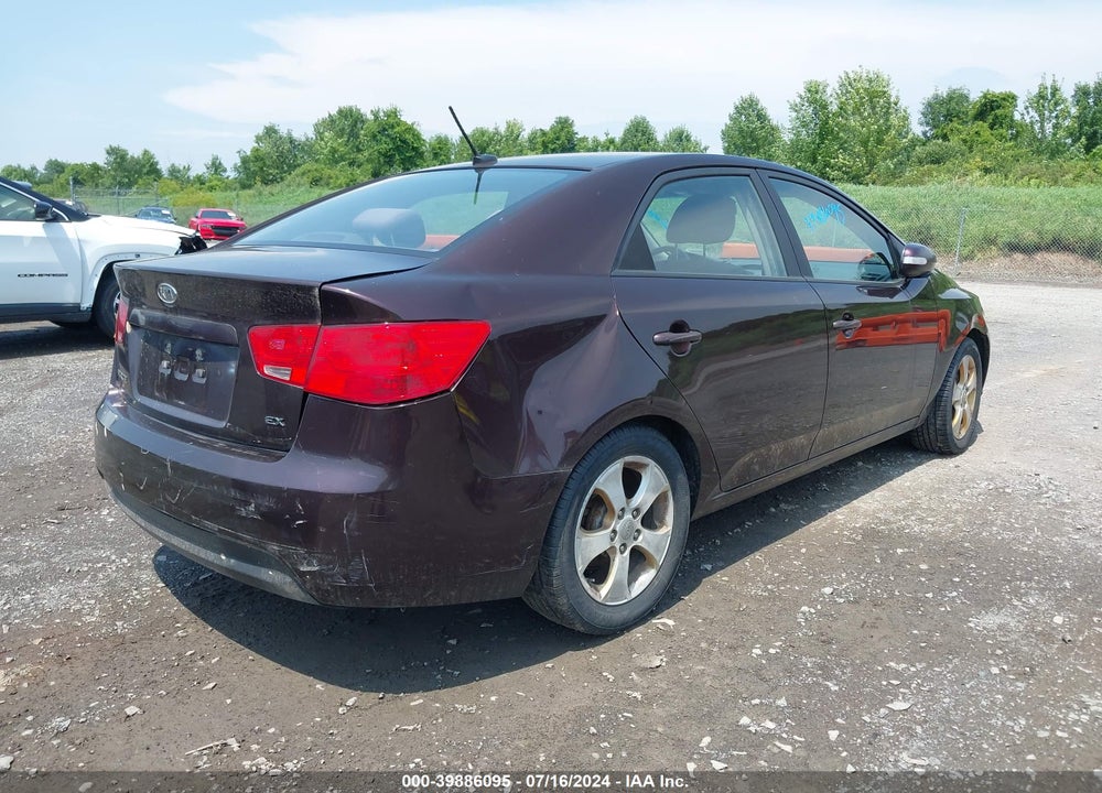 2010 KIA FORTE EX VIN: KNAFU4A22A5299367