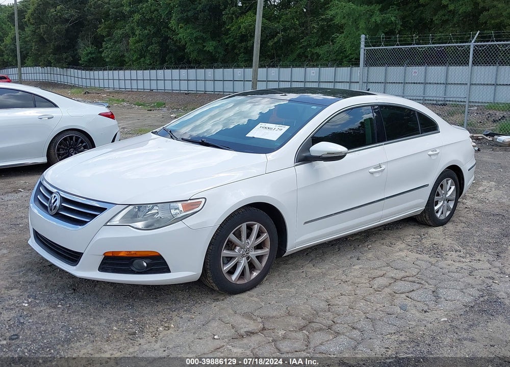 2011 VOLKSWAGEN CC LUX PLUS VIN: WVWHN7ANXBE706177