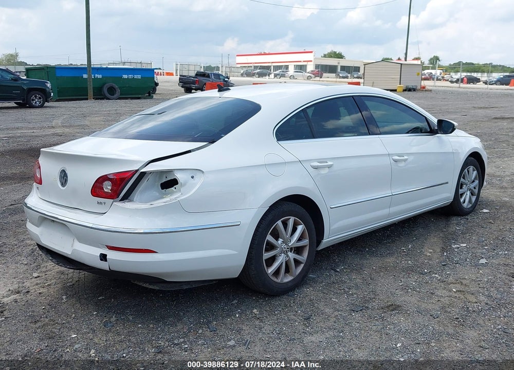 2011 VOLKSWAGEN CC LUX PLUS VIN: WVWHN7ANXBE706177