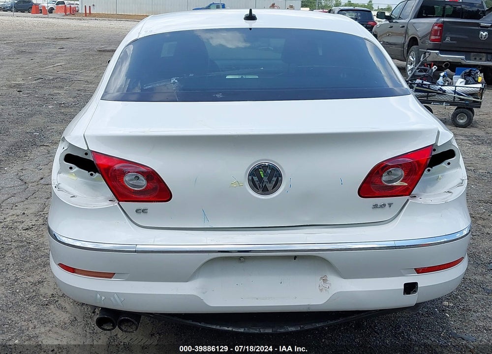 2011 VOLKSWAGEN CC LUX PLUS VIN: WVWHN7ANXBE706177