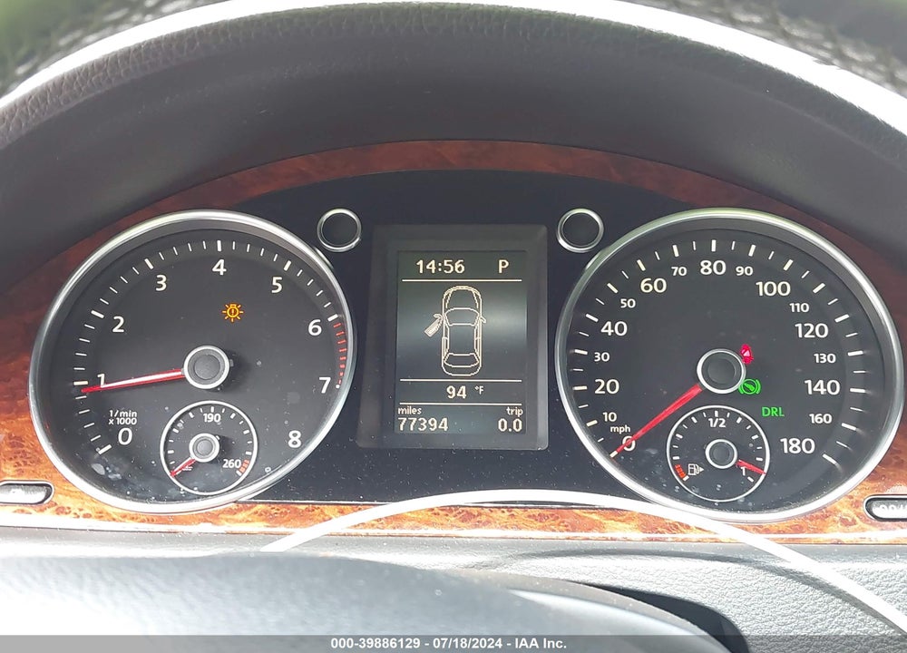 2011 VOLKSWAGEN CC LUX PLUS VIN: WVWHN7ANXBE706177