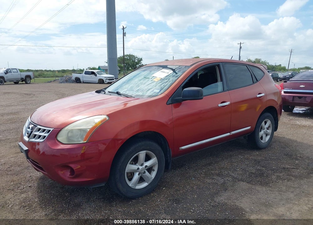 2012 NISSAN ROGUE S VIN: JN8AS5MT6CW286698